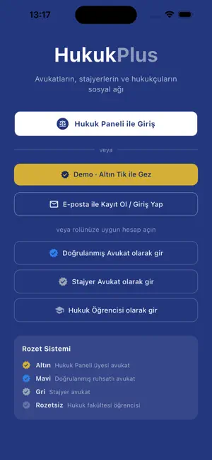 Uygulama ekranı