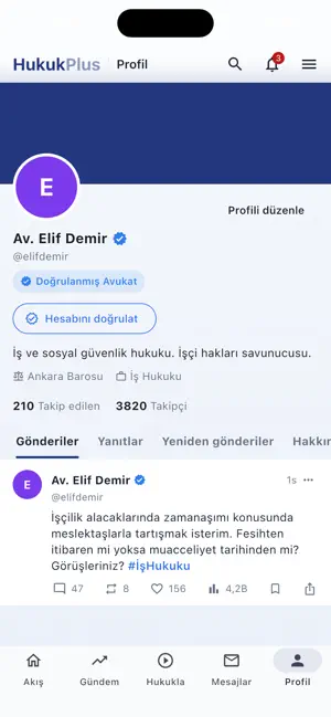 Uygulama ekranı
