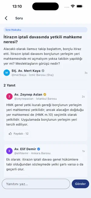 Uygulama ekranı